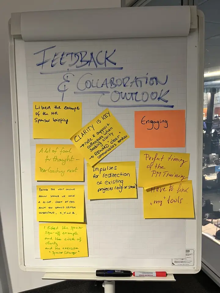 Feedback, das bleibt